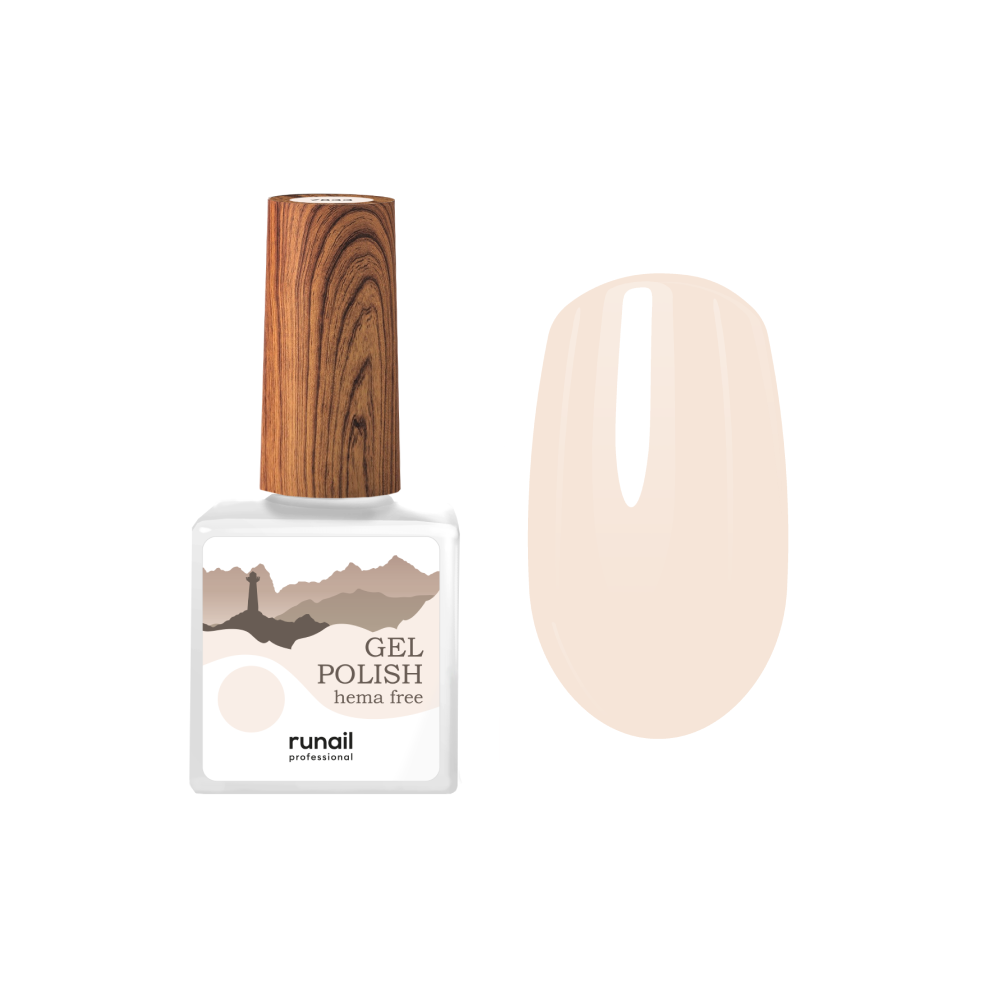 картинка Гель-лак Gel polish (hema free), 10 мл № 7833 RuNail от магазина Каприз